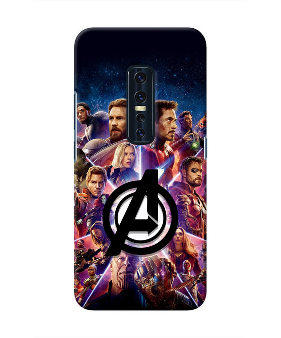 Avengers Superheroes Vivo V17 Pro Real 4D Back Cover