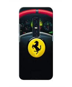 Ferrari Steeriing Wheel Vivo V17 Pro Real 4D Back Cover