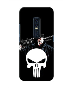 Punisher Character Vivo V17 Pro Real 4D Back Cover