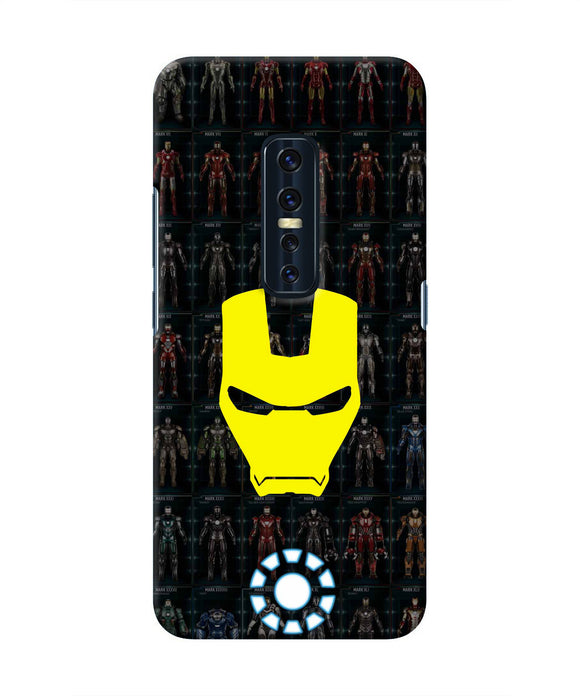 Iron Man Suit Vivo V17 Pro Real 4D Back Cover