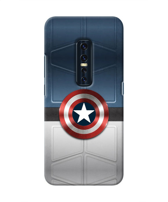 Captain America Suit Vivo V17 Pro Real 4D Back Cover