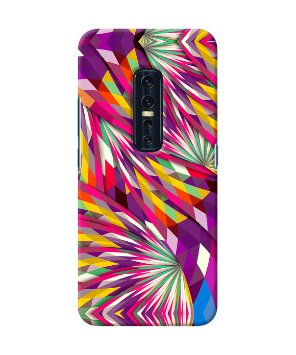 Abstract Colorful Print Vivo V17 Pro Back Cover