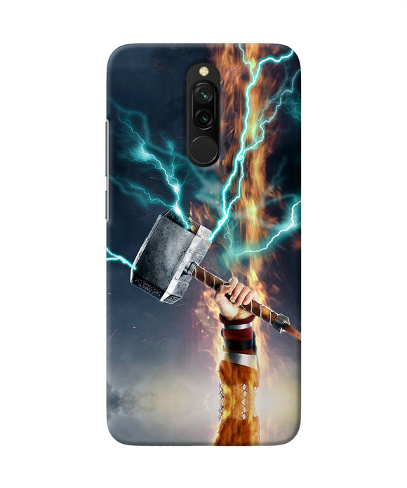 Thor Hammer Mjolnir Redmi 8 Back Cover