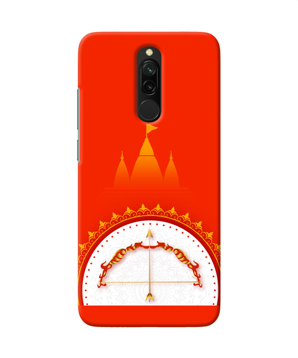 Ram Mandir Bow Arrow Redmi 8 Back Cover