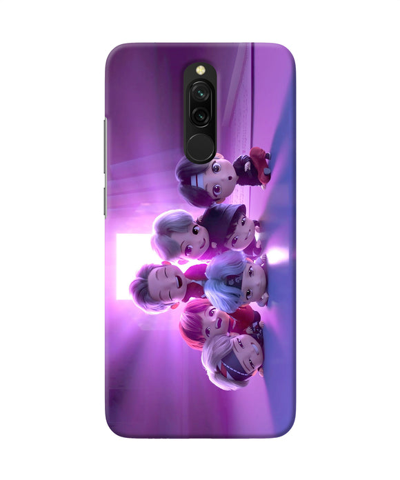 BTS Chibi Redmi 8 Back Cover