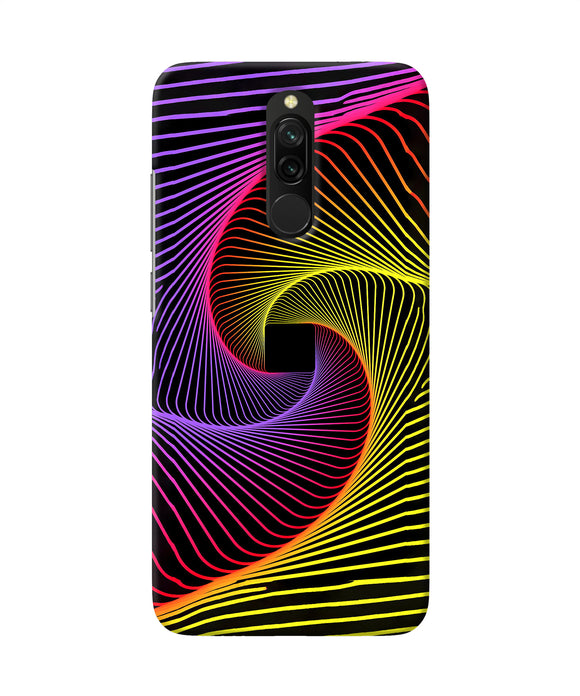 Colorful Strings Redmi 8 Back Cover