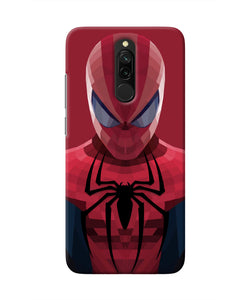 Spiderman Art Redmi 8 Real 4D Back Cover