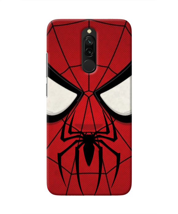 Spiderman Face Redmi 8 Real 4D Back Cover