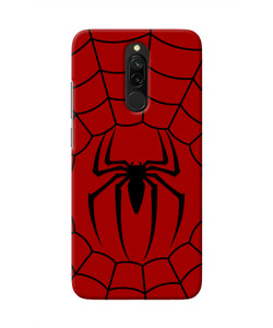 Spiderman Web Redmi 8 Real 4D Back Cover