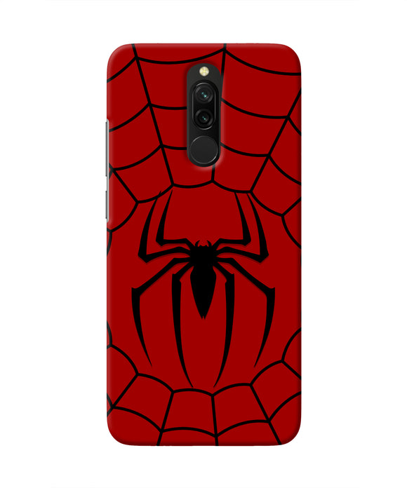 Spiderman Web Redmi 8 Real 4D Back Cover