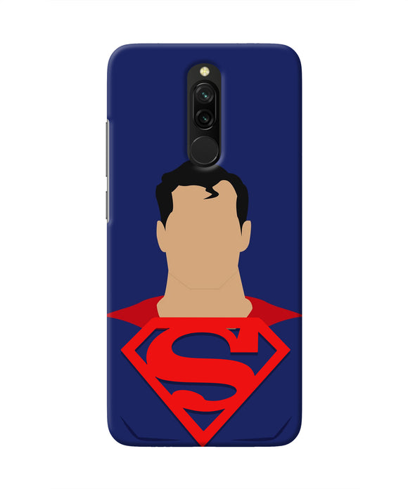 Superman Cape Redmi 8 Real 4D Back Cover