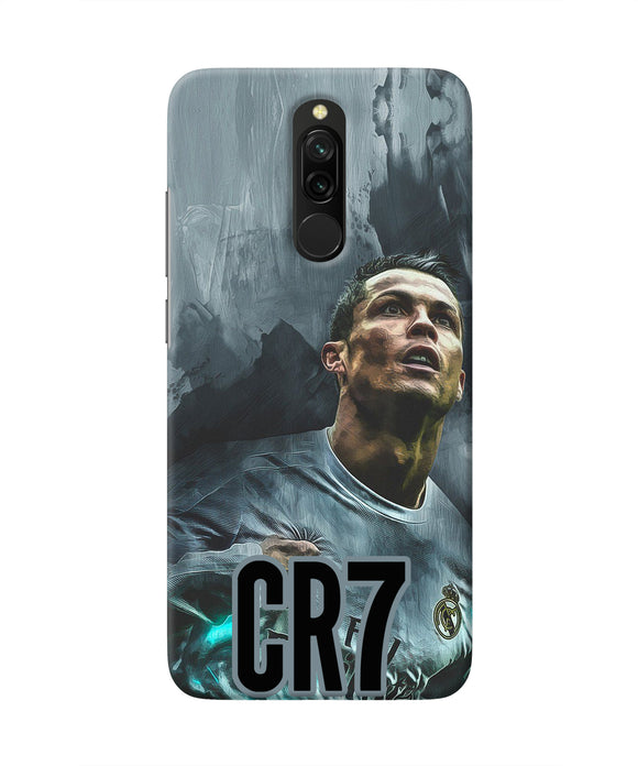 Christiano Ronaldo Grey Redmi 8 Real 4D Back Cover