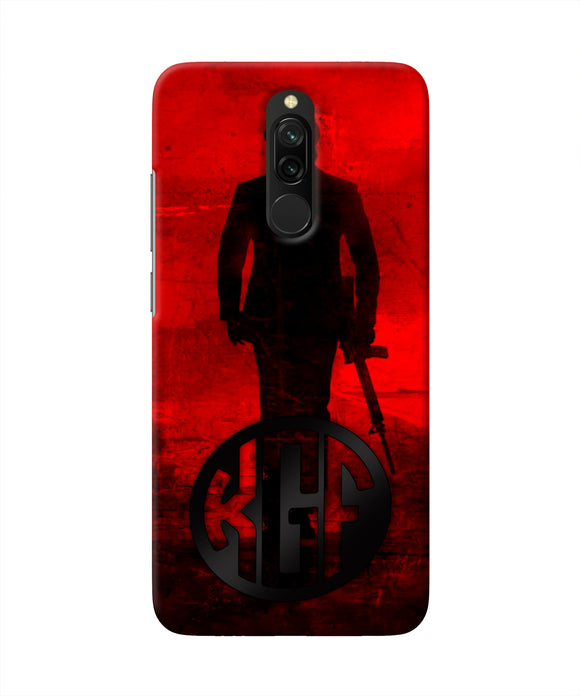 Rocky Bhai K G F Chapter 2 Logo Redmi 8 Real 4D Back Cover