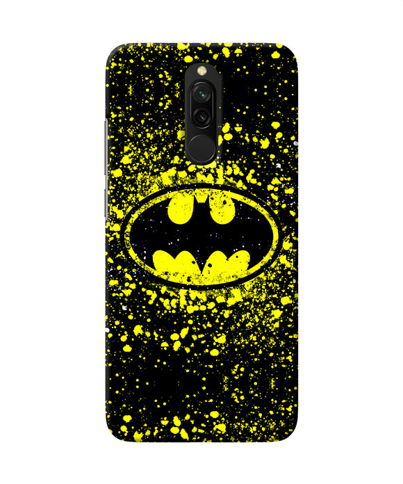 Batman Last Knight Print Yellow Redmi 8 Back Cover