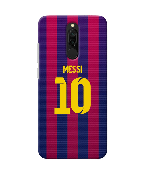 Messi 10 Tshirt Redmi 8 Back Cover