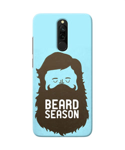 Beard Season Redmi 8 Back Cover