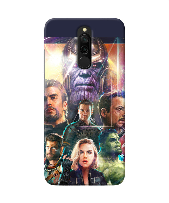 Avengers Poster Redmi 8 Back Cover