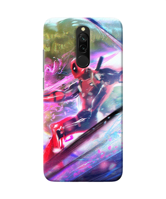 Deadpool Super Hero Redmi 8 Back Cover