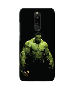 Abstract Hulk Buster Redmi 8 Back Cover