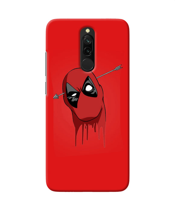 Funny Deadpool Redmi 8 Back Cover