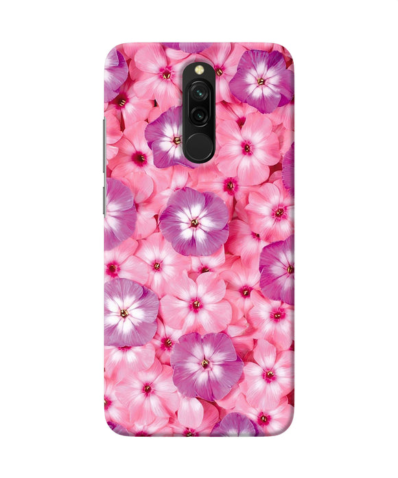 Natural Pink Flower Redmi 8 Back Cover