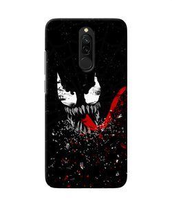 Venom Black Poster Redmi 8 Back Cover