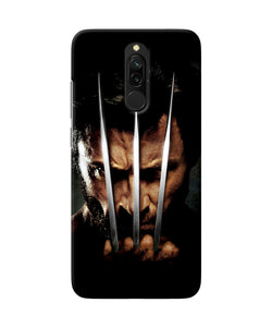 Wolverine Poster Redmi 8 Back Cover