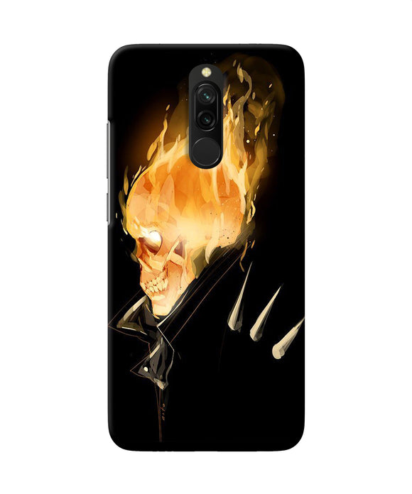 Burning Ghost Rider Redmi 8 Back Cover