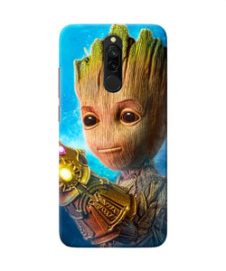 Groot Vs Thanos Redmi 8 Back Cover