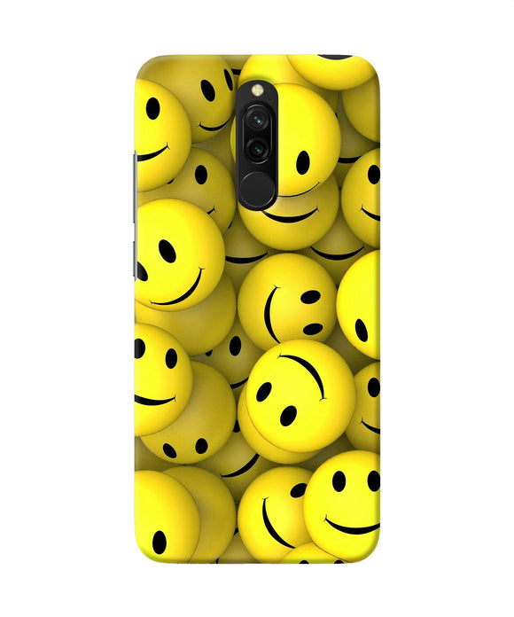 Smiley Balls Redmi 8 Back Cover