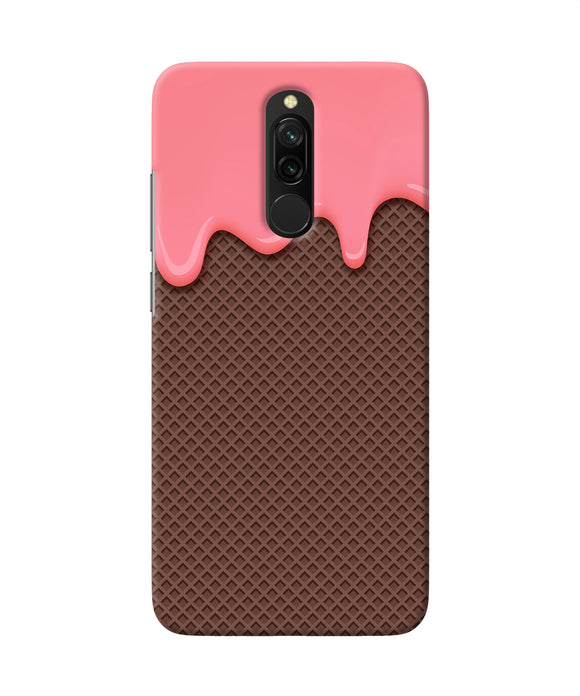 Waffle Cream Biscuit Redmi 8 Back Cover