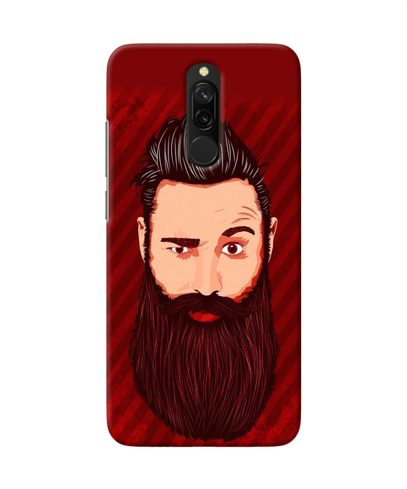 Beardo Character Redmi 8 Back Cover