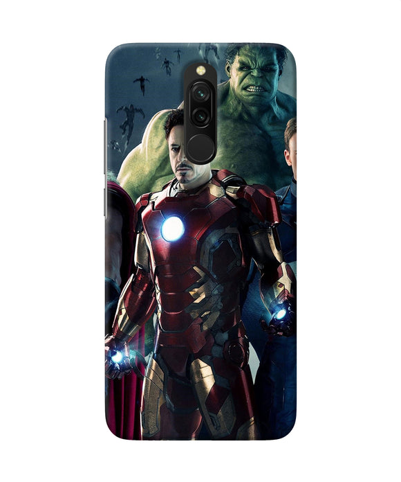 Ironman Hulk Space Redmi 8 Back Cover