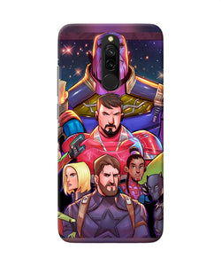 Avengers Animate Redmi 8 Back Cover