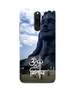 Adiyogi Statue Redmi 8 Back Cover