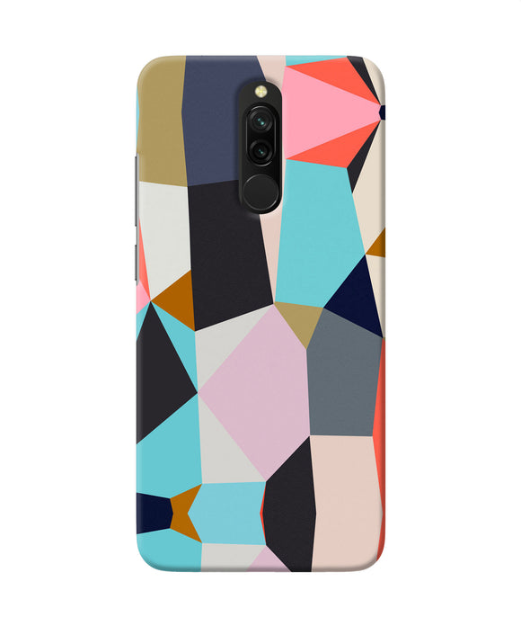 Abstract Colorful Shapes Redmi 8 Back Cover