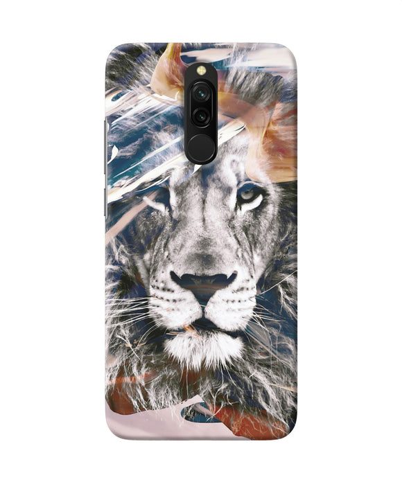 Lion Poster Redmi 8 Back Cover