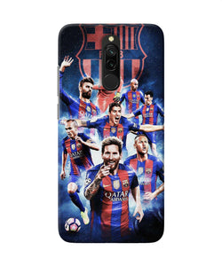 Messi Fcb Team Redmi 8 Back Cover