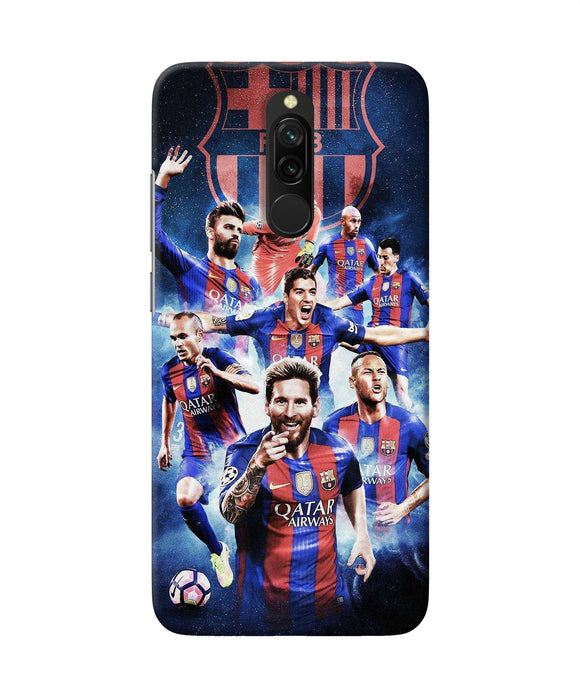 Messi Fcb Team Redmi 8 Back Cover