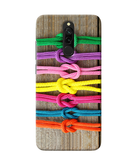 Colorful Shoelace Redmi 8 Back Cover