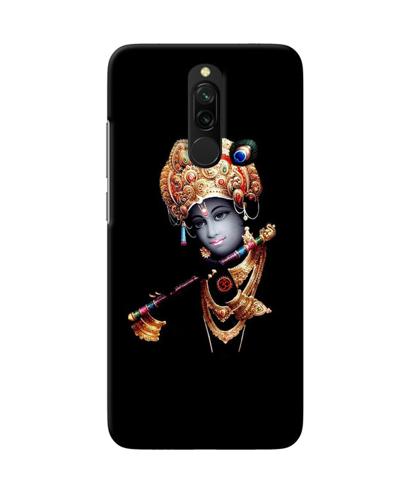 Lord Krishna With Fluet Redmi 8 Back Cover