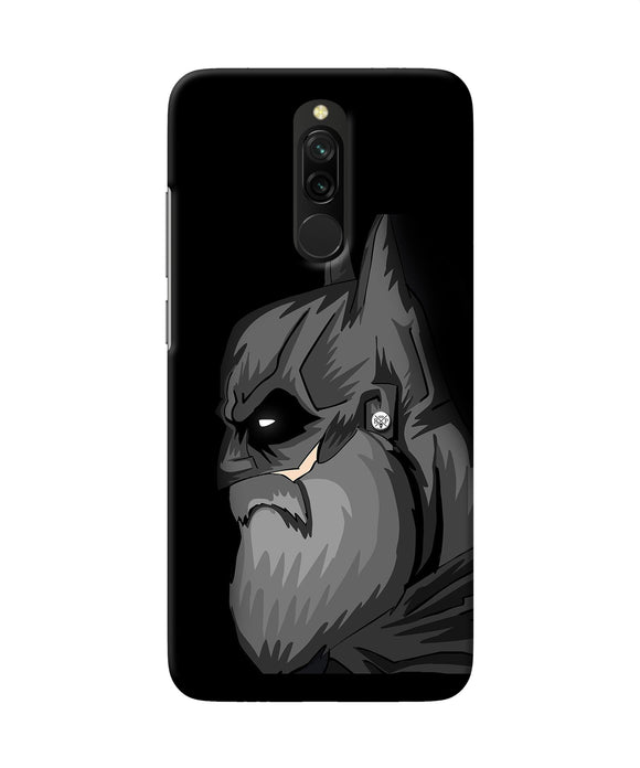 Batman With Beard Redmi 8 Back Cover