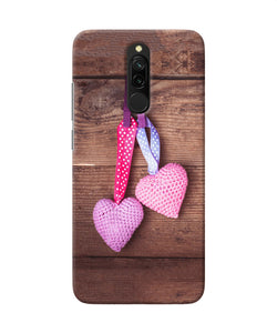 Two Gift Hearts Redmi 8 Back Cover