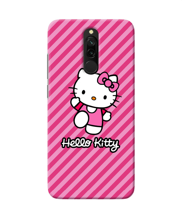 Hello Kitty Pink Redmi 8 Back Cover