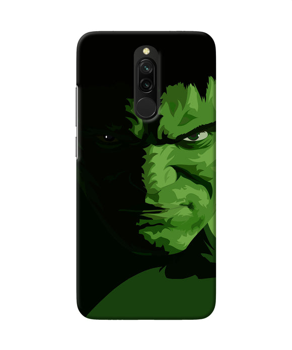 Hulk Green Painting Redmi 8 Back Cover