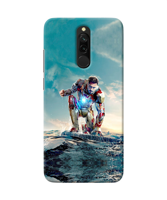 Ironman Sea Side Redmi 8 Back Cover