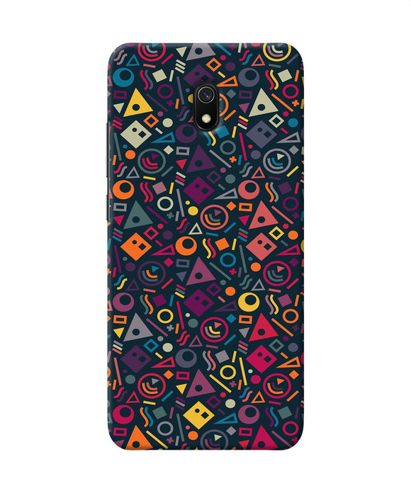 Geometric Abstract Redmi 8a Back Cover