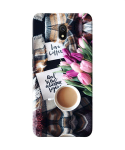 Love Coffee Quotes Redmi 8a Back Cover