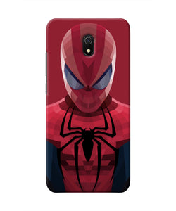 Spiderman Art Redmi 8A Real 4D Back Cover