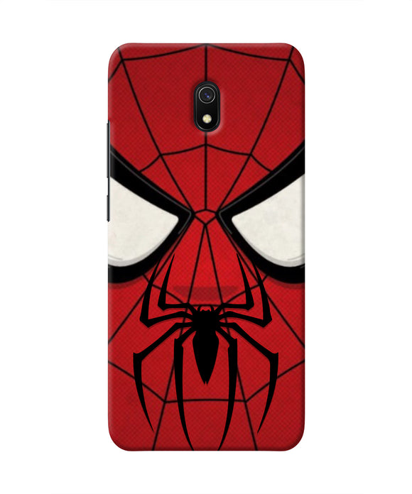 Spiderman Face Redmi 8A Real 4D Back Cover